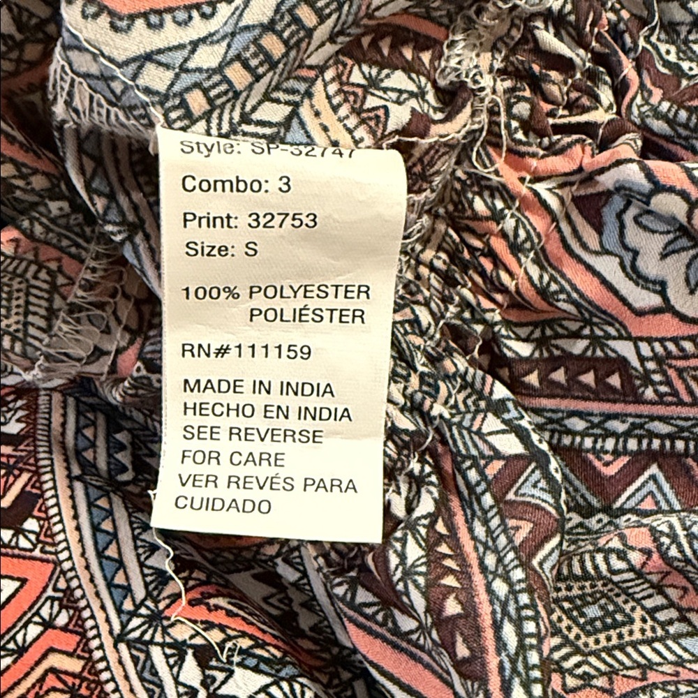 Trendy Special One Boho Romper – Size Small - Picture 7 of 7